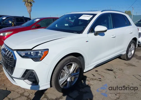 2020 Audi Q3 Premium 45 Tfsi S Line Quattro Tiptronic from USA, damaged, VIN WA1DECF31L1121912